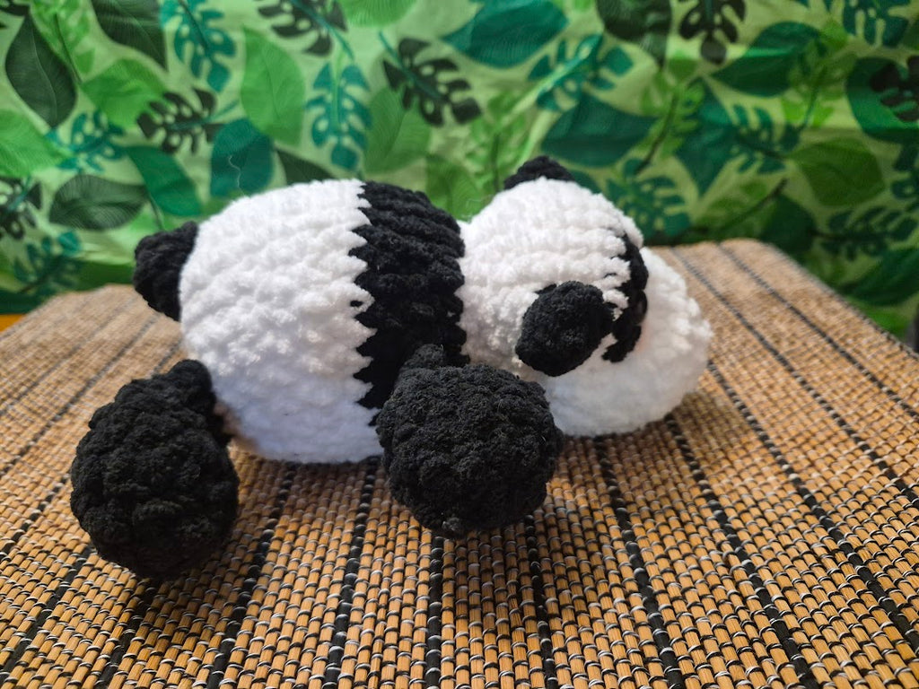 🐼 Panda Crochet Plush Stuffie