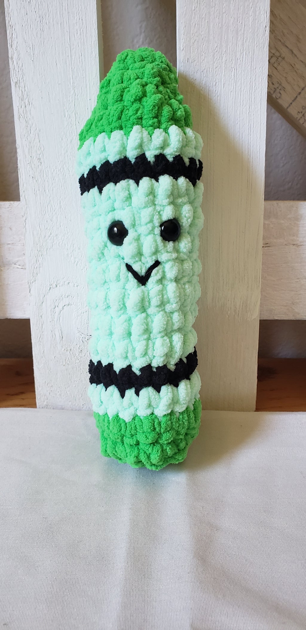 Crocheted Plush Crayon