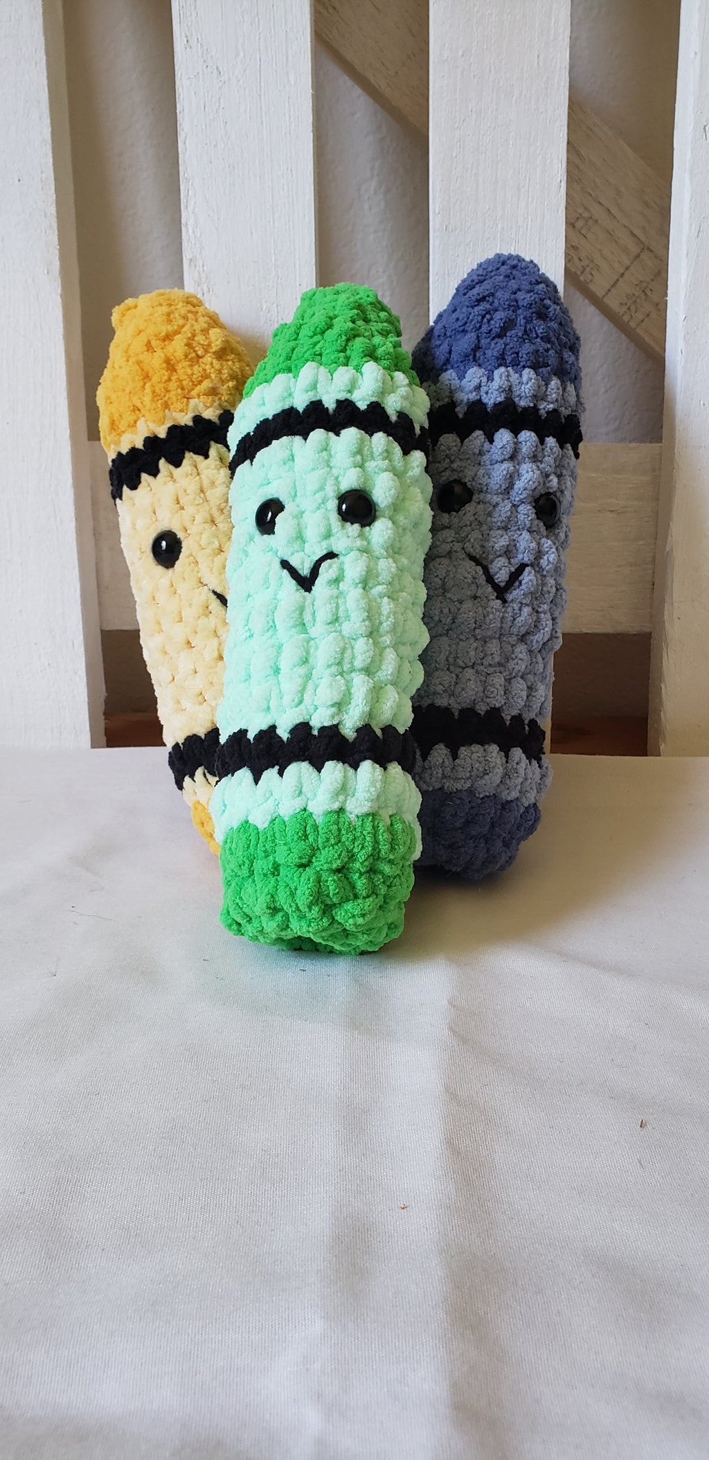 Crocheted Plush Crayon