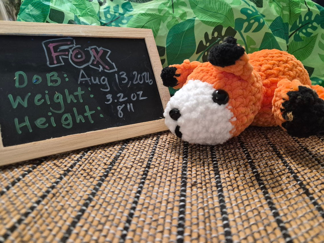 🦊 Crochet Fox Plushie